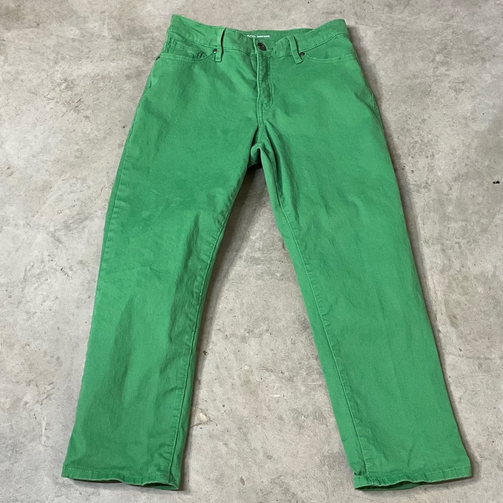 Style & Co. Green Ankle & Cropped Jeans